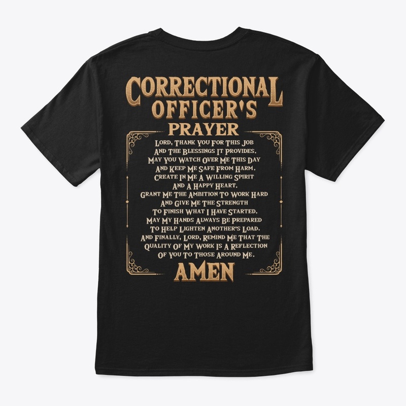Proud Correctional Officer Gift Prayer