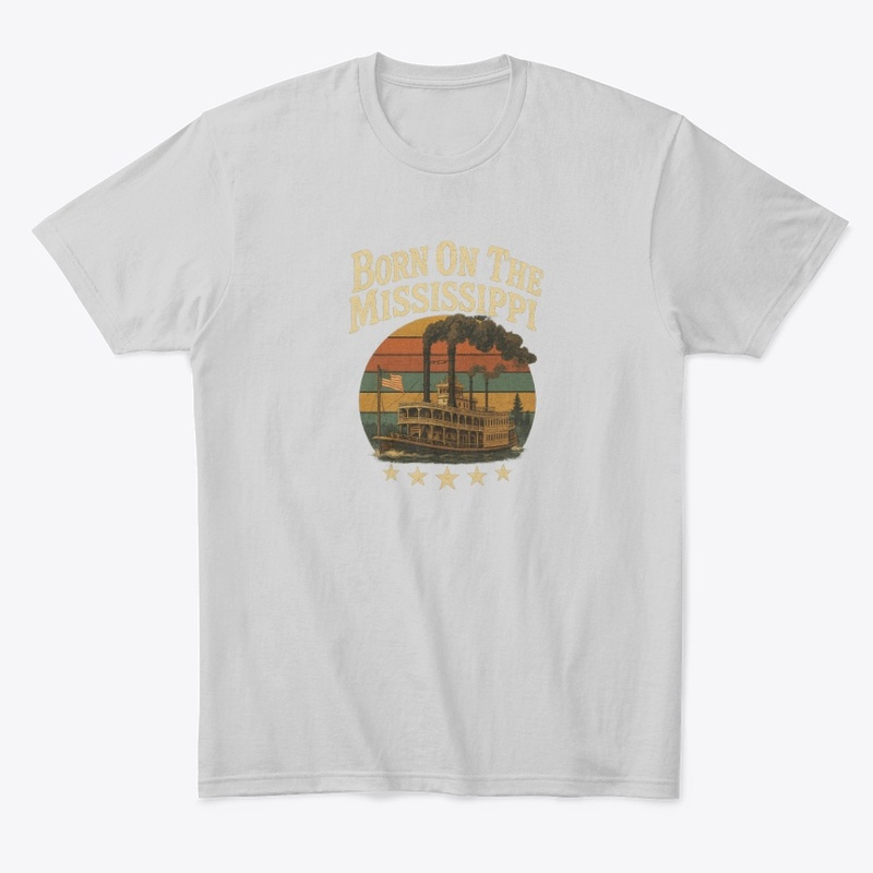 Cody Wolfe Born On The Mississippi Tee