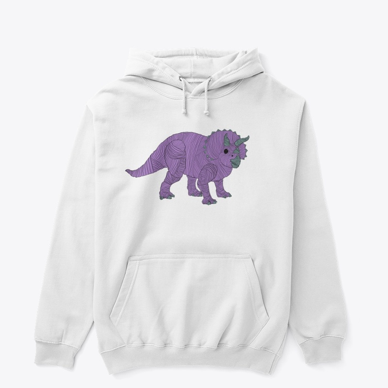 Purple Triceratops