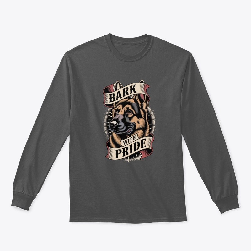 Classic Tattoo-Style GSD Shirt