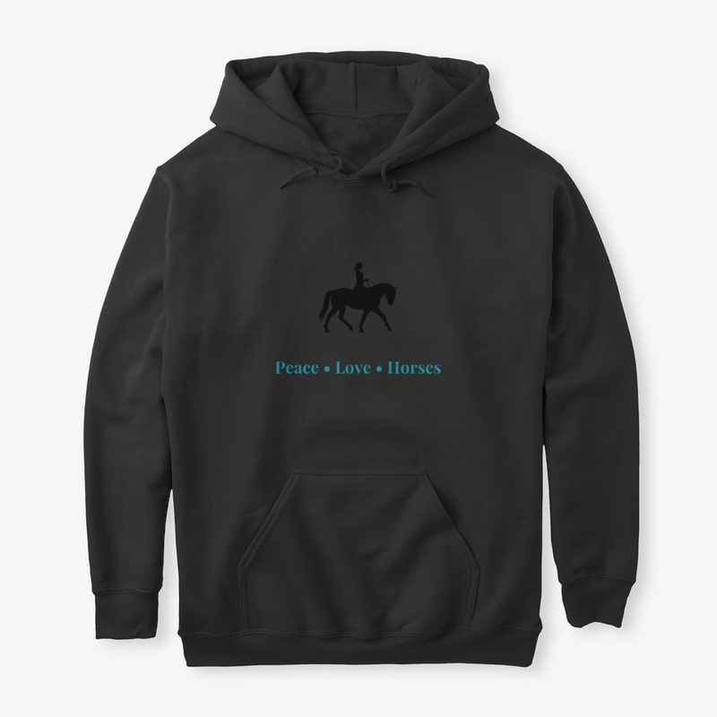 Peace love Horses English