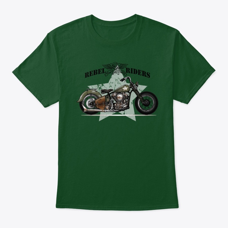 Rebel riders Vintage Knuckle Shirt 