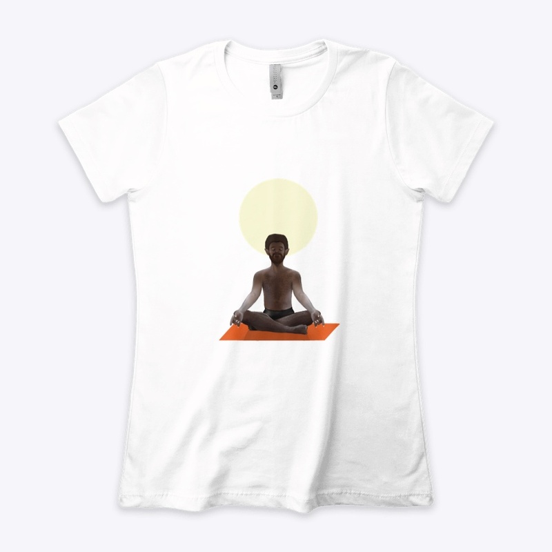 Meditating werewolf