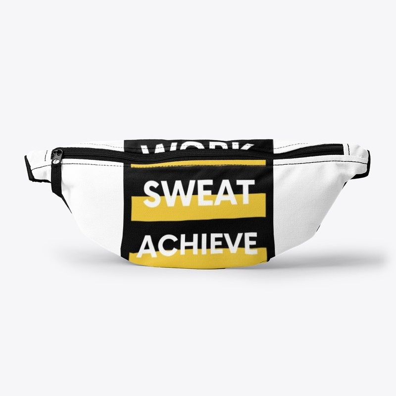 Fitness Quote - Work Sweat Achieve