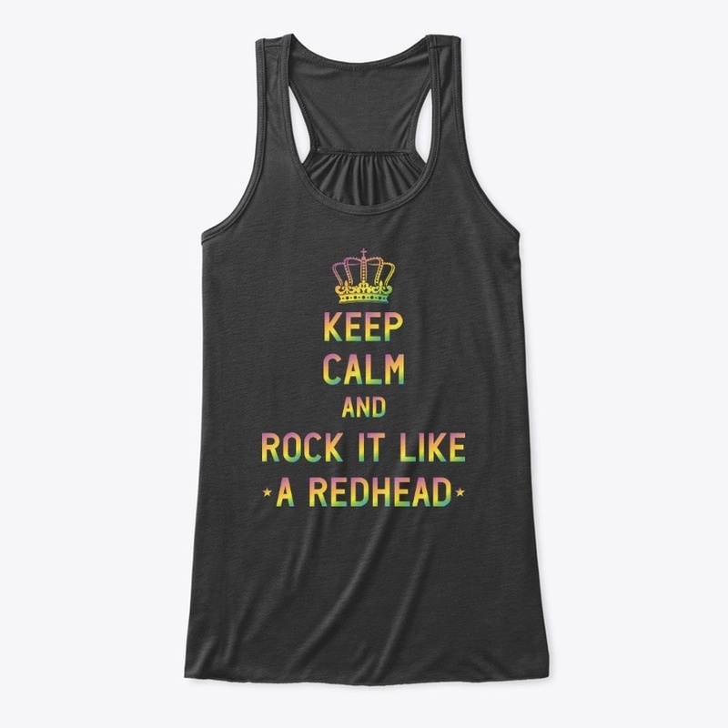Rock It Like A Redhead Sticker
