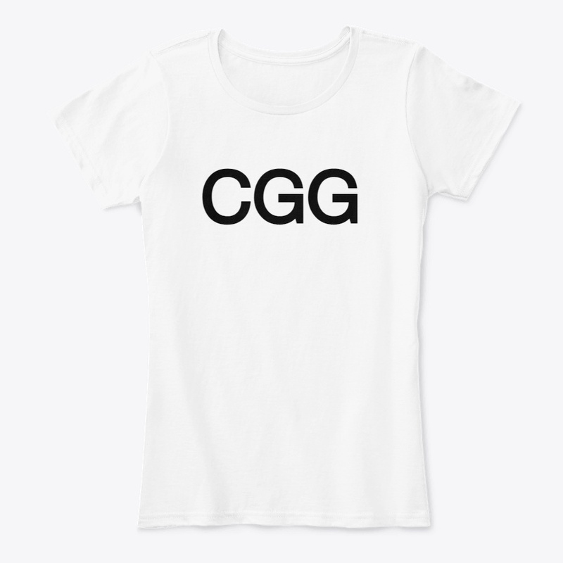 CGG merch text only