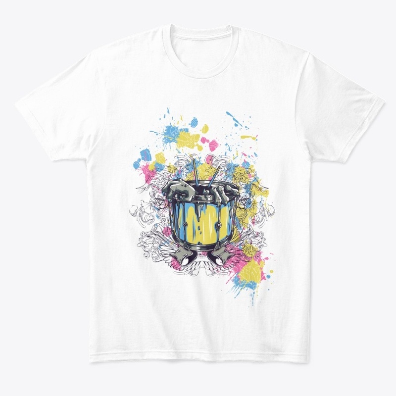 Designious tshirt design of  music 