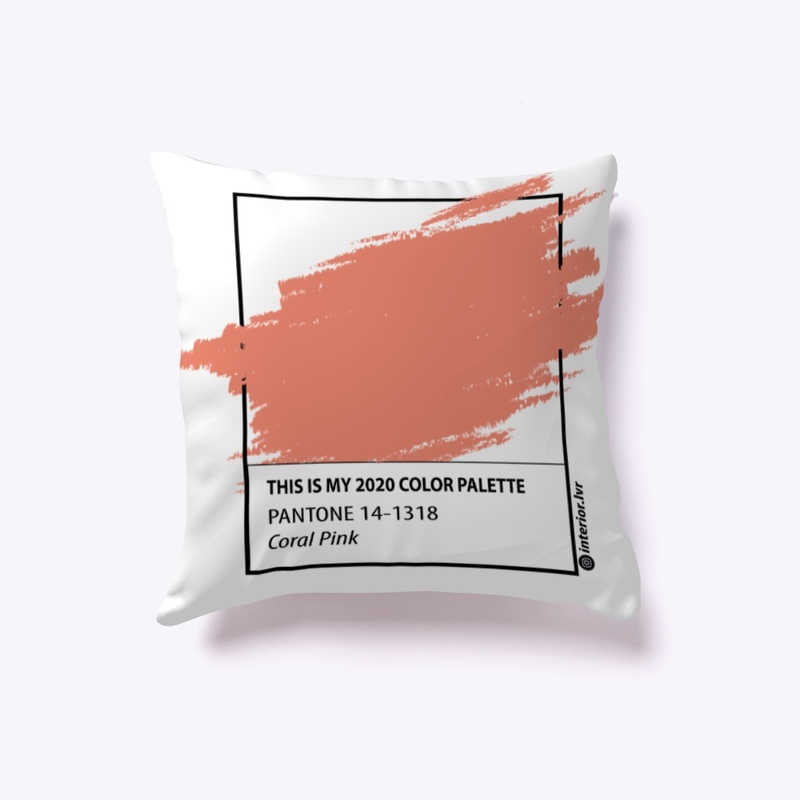 PANTONE CORAL PINK