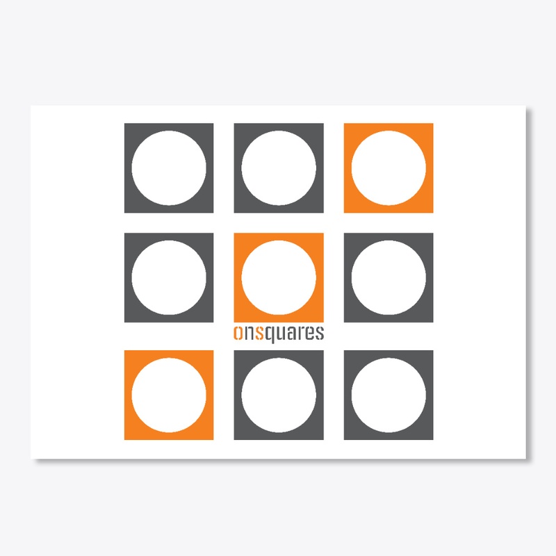 onsquares orange grey