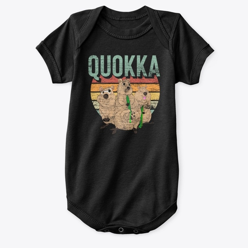 Retro Quokka - Cute Gift Animal Lover