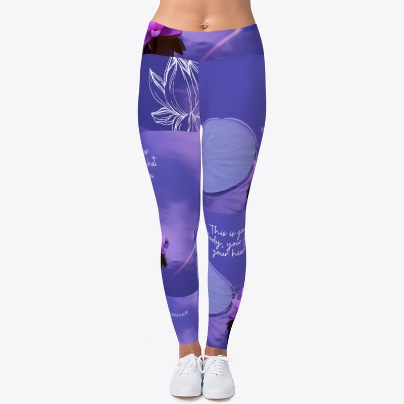 You are Peace Lotus Leggings