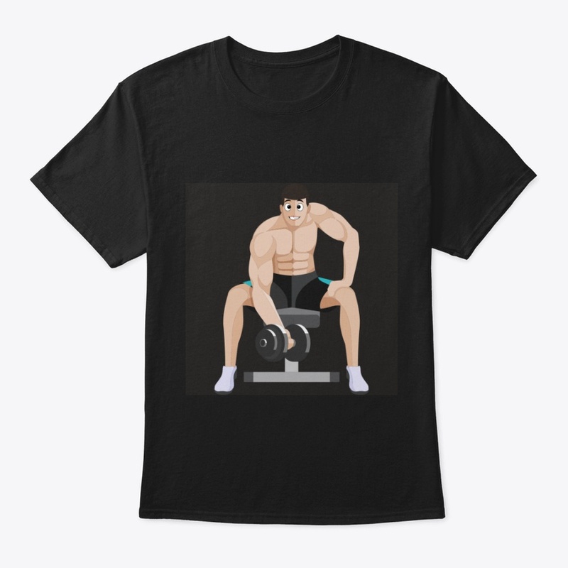 Gym Lover T-Shirts Black Colour 