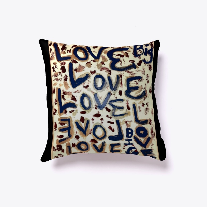 Custom design canvas prints and pillows.