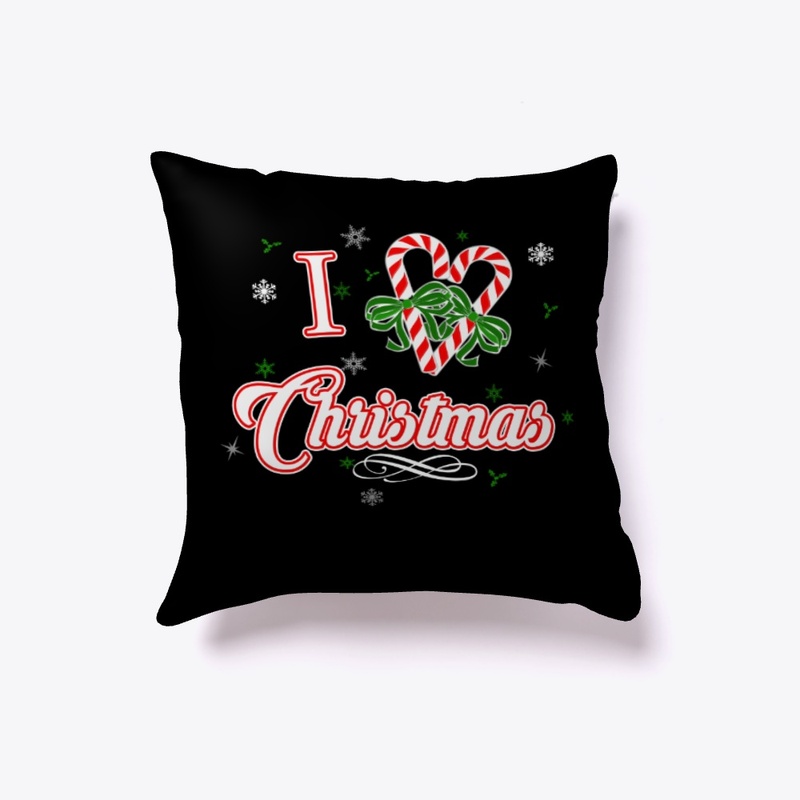 I Love Christmas Sweatshirt Sweater 