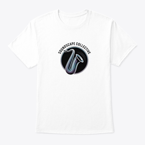 Soundscape Collective White T-Shirt Front