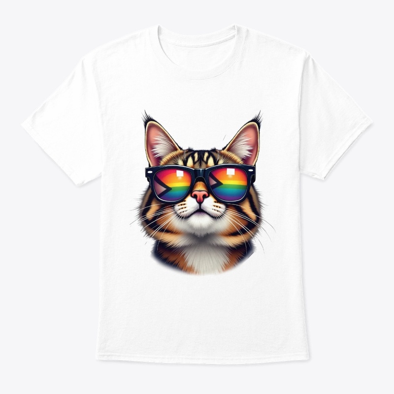 Funny Cat with a goggle animal
