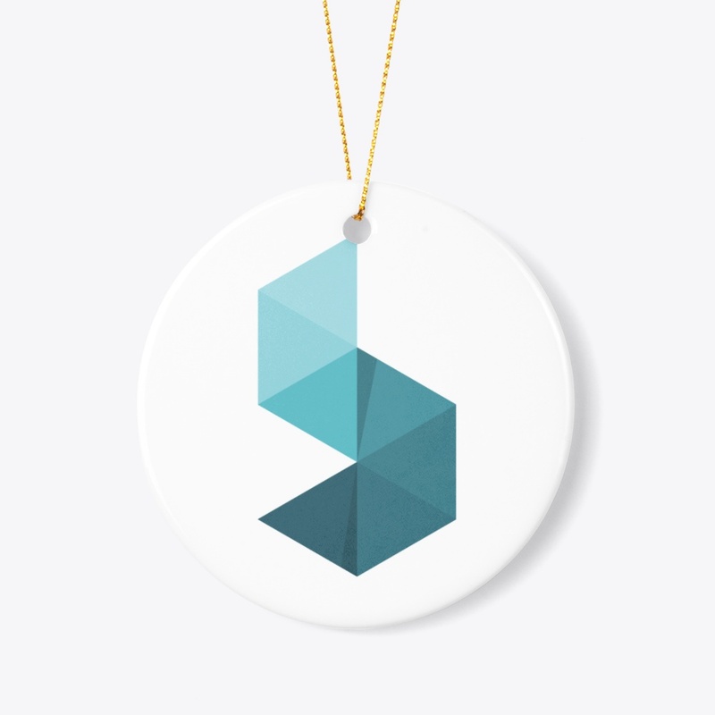 BR Logo Ceramic Ornament
