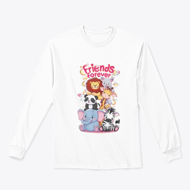 friends forever t-shirt design