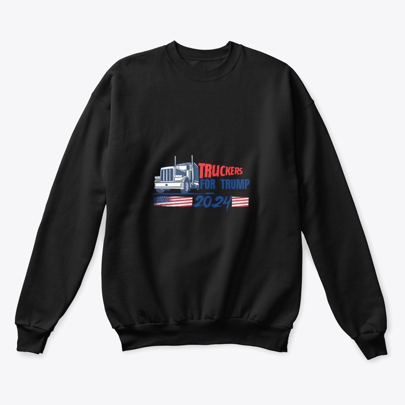 Truckers For Trump 2024 Drivers T-Shirt