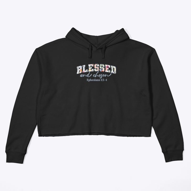 Floral pattern Blessed Christian
