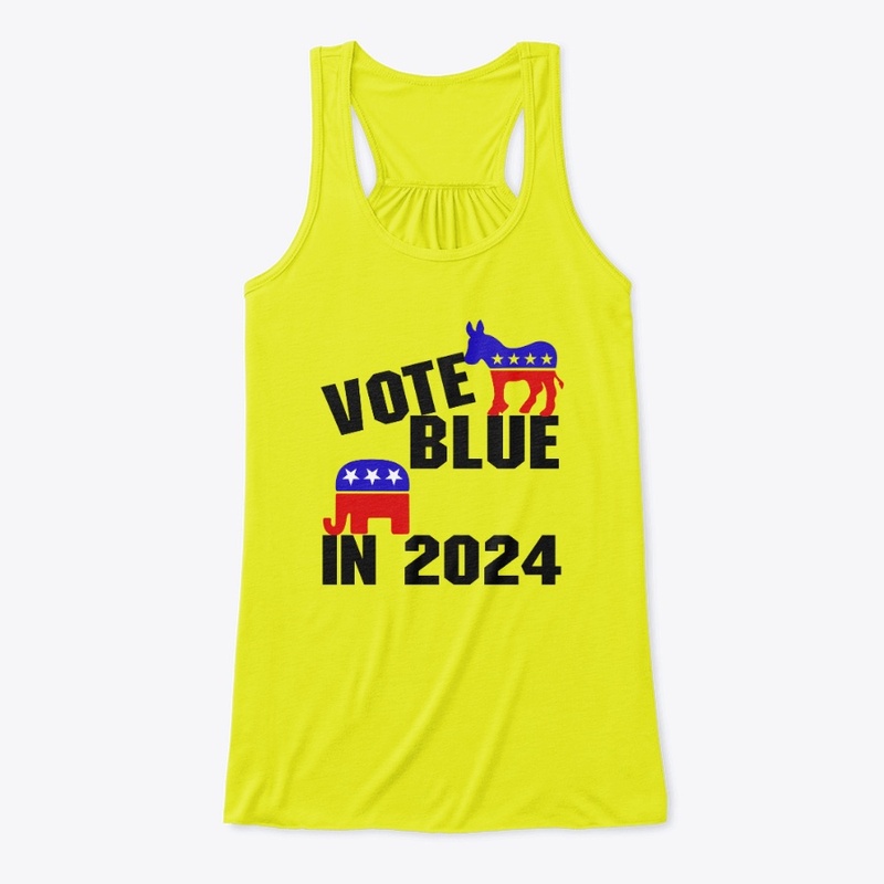Brilliant Vote BLUE in 2024 Design