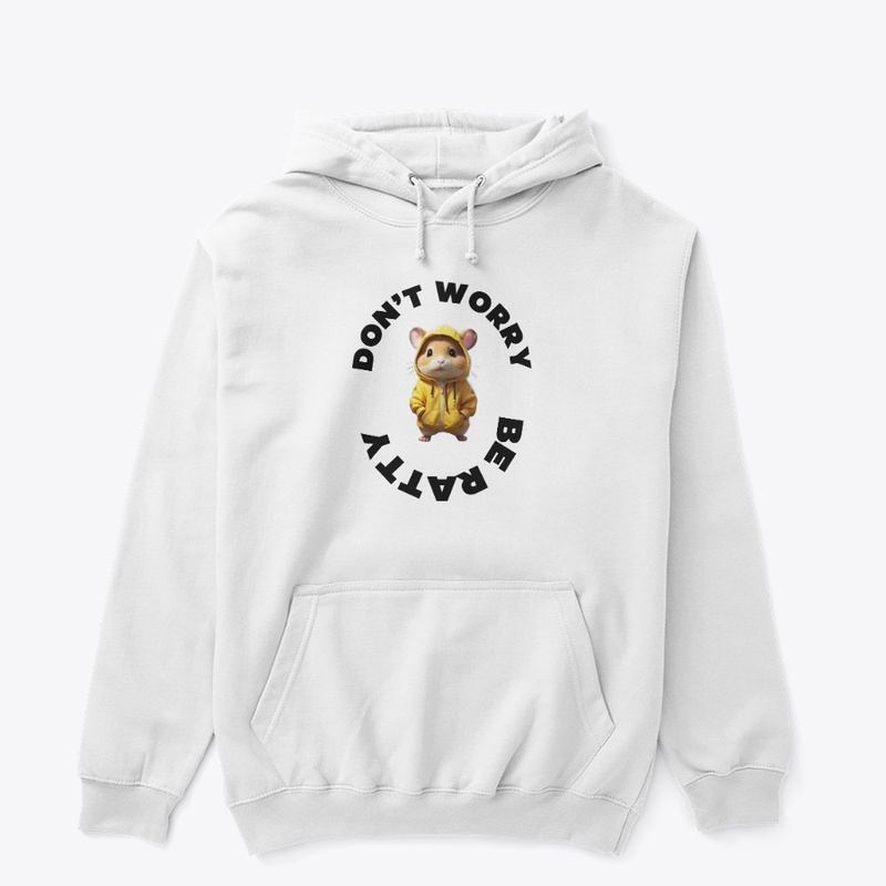 Don't worry be ratty funny design