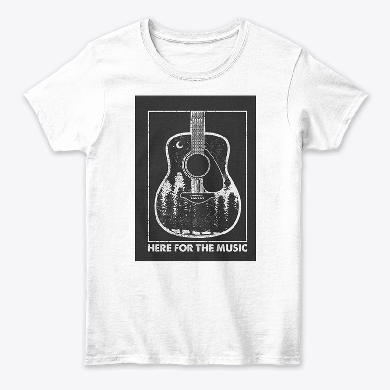 Music T shirts for Women and Men 