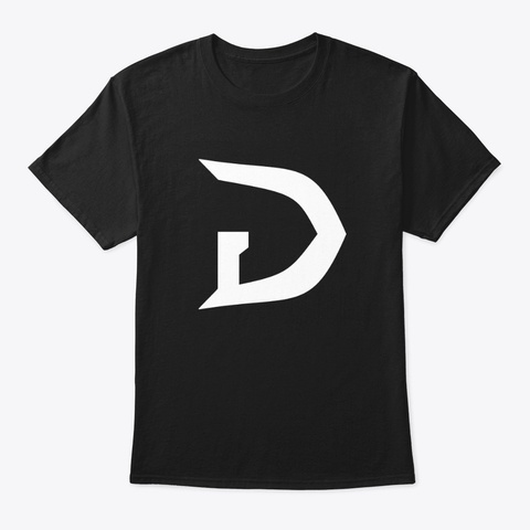Surge   Delta Black Line Black Maglietta Front
