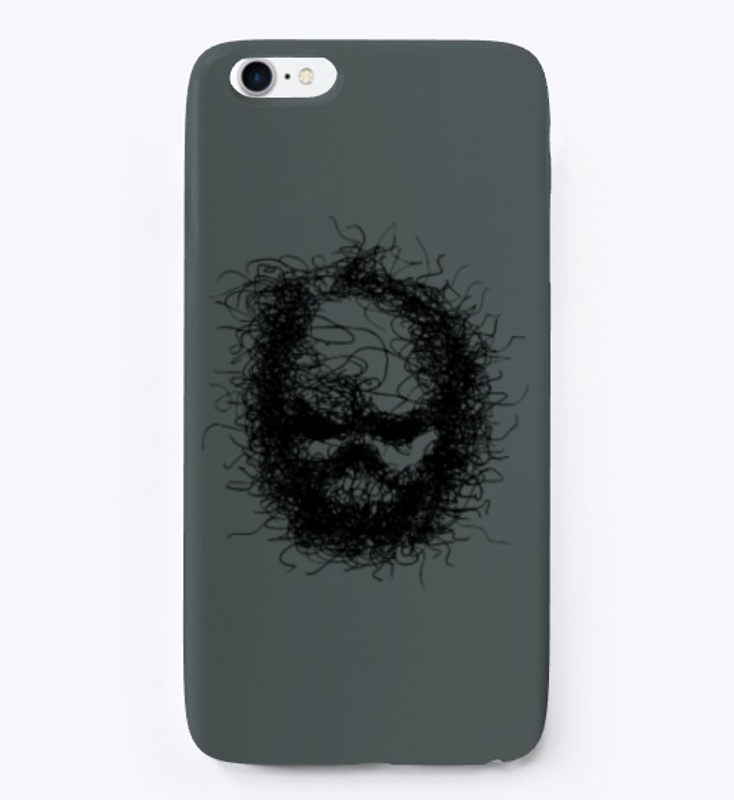 Scary-hairy skull