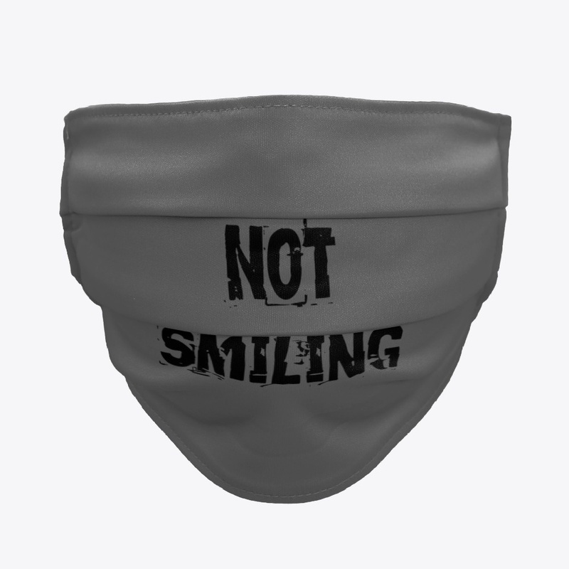 Not Smiling Face Mask