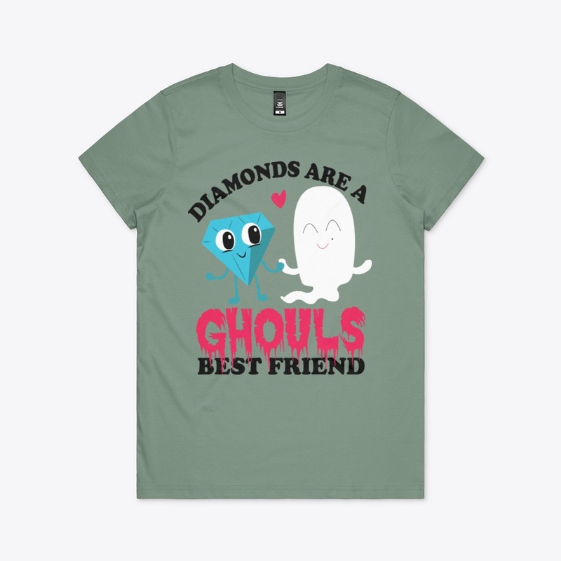 Halloween Party Ghost women Tee Shirt 