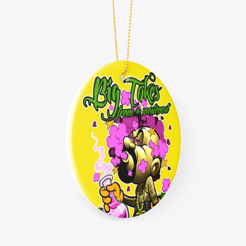 Big Tokes Ceramic Ornamet
