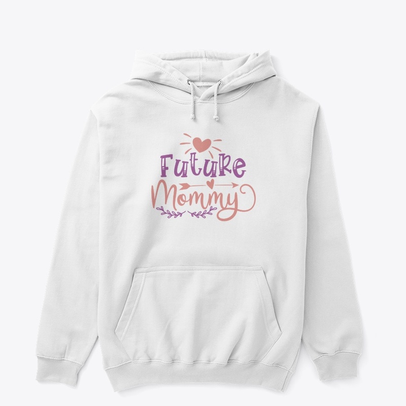 Future Mommy Funny Graphic T-Shirt