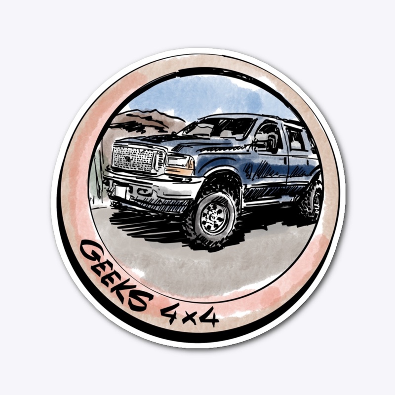 The Bobbed Excursion Sticker