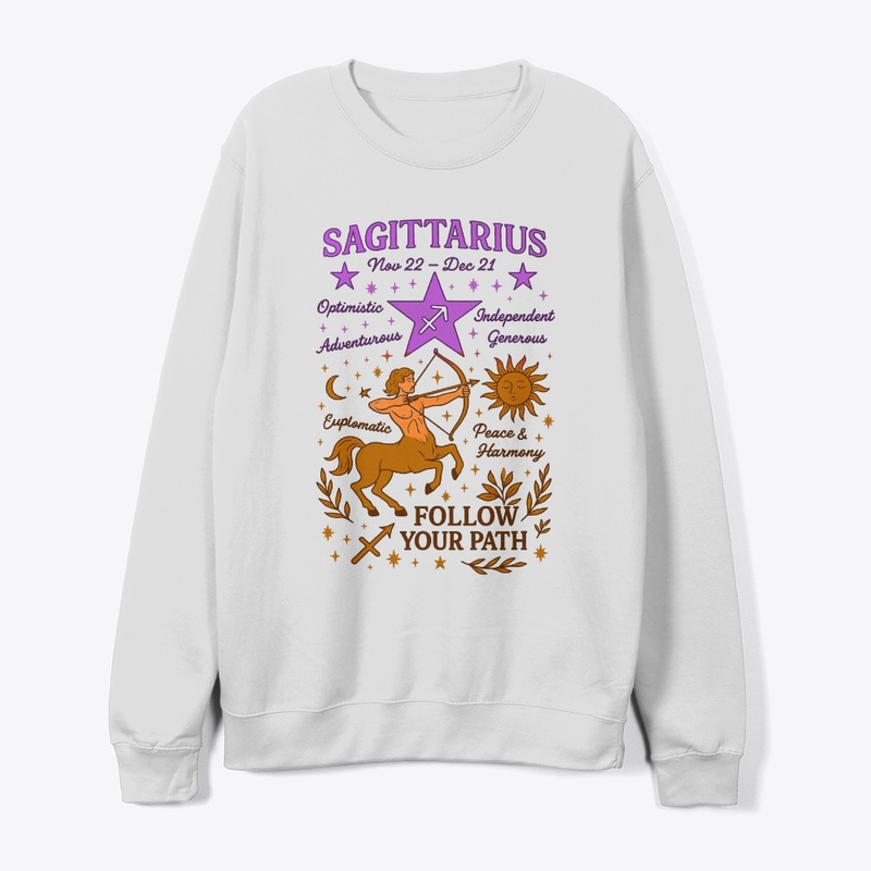 Sagittarius design sparkling zodiac 