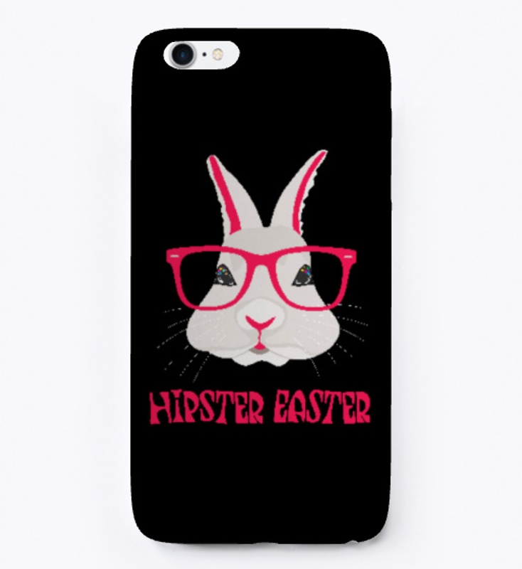 Hipster Easter Cute Bunny Rabbit Design