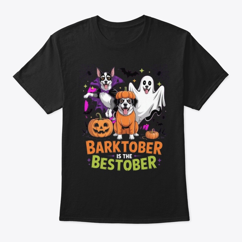 Festive Halloween Dog Tee