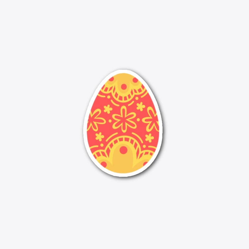 Easter Egg Sticker