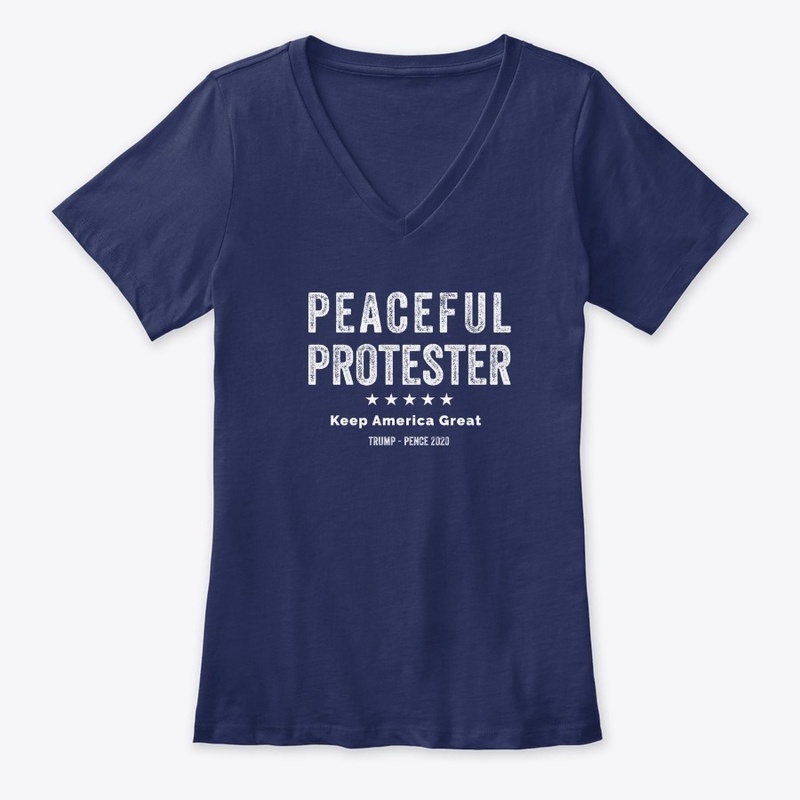 Peaceful Protester Trump 2020 v2