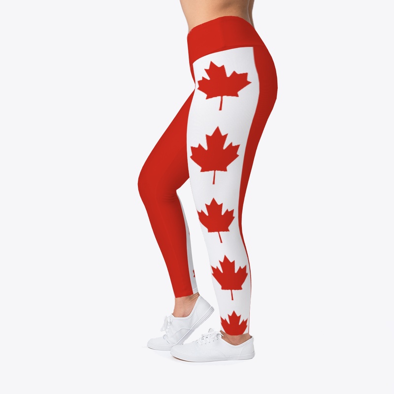 Canada Flag Leggings!
