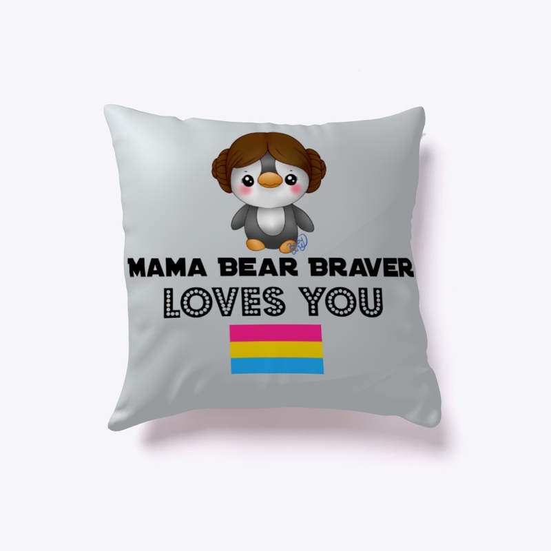 Pansexual Pride Pillow