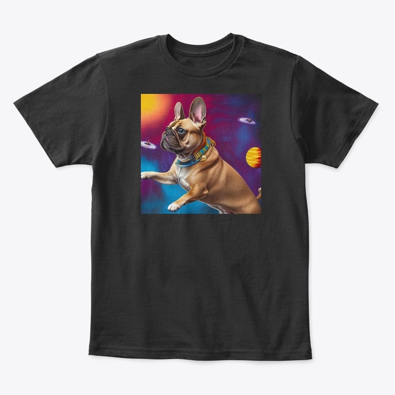 TyeDye Space Dog