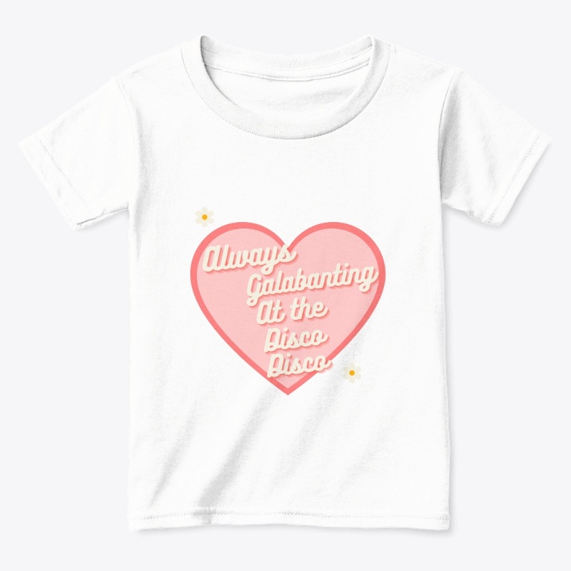 Galabanting kids tee and adult hoodie