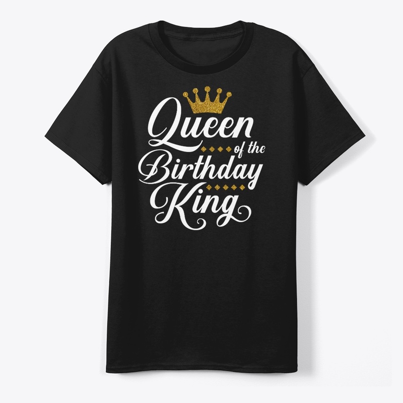 Queen Of The Birthday King Gold Crown