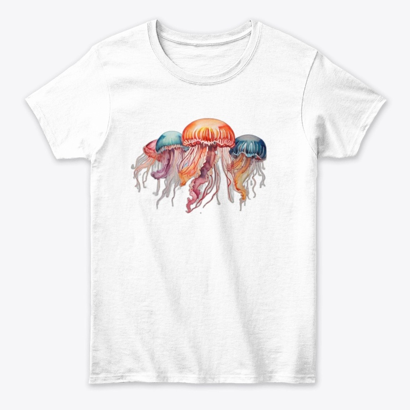 Oceanic Elegance T-shirt design