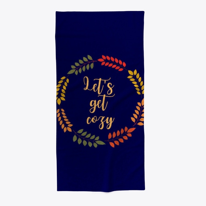 Let us get cozy with leaves in a circle