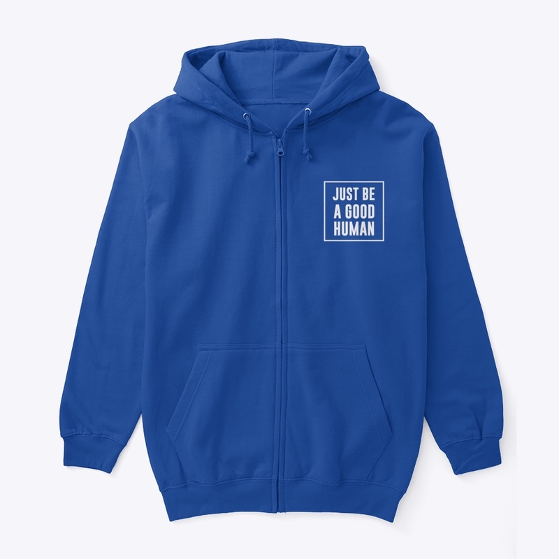 GOOD HUMAN | ZIP & CROP | BLK LOGO