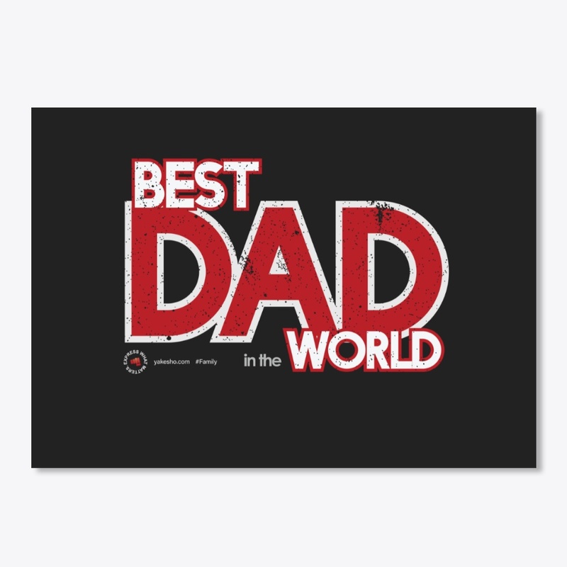 Best Dad in the World Design