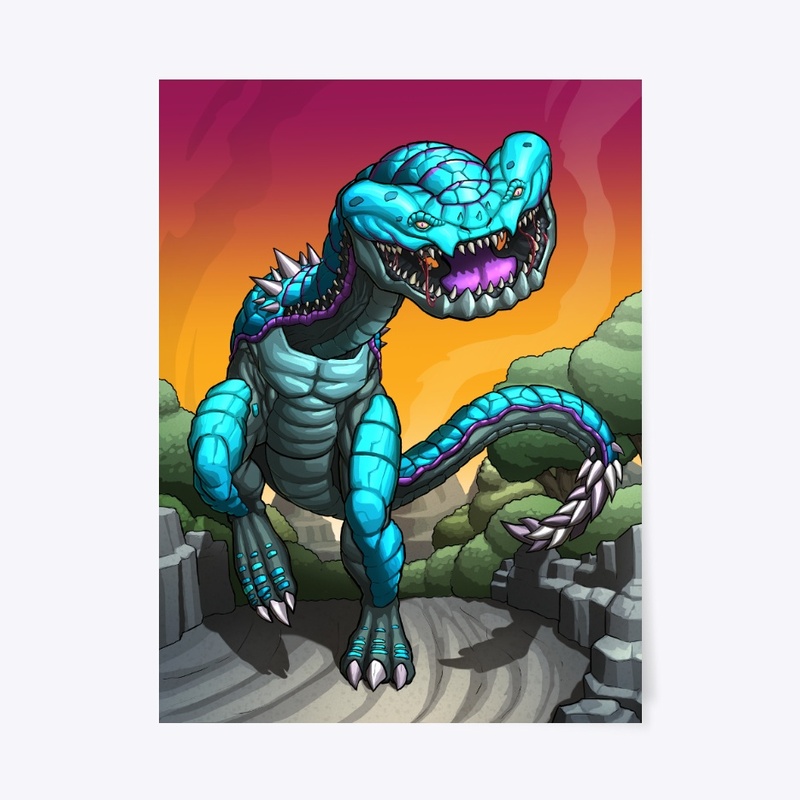 Cya-saurus POSTER