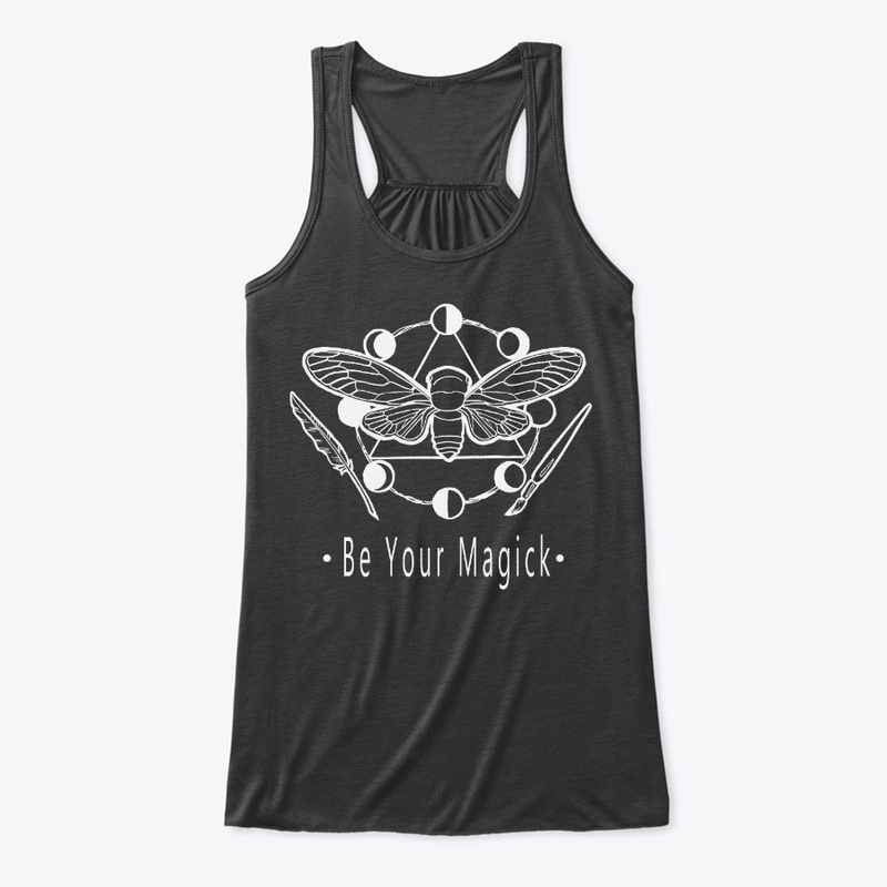 Witch Art,  Be Your Magick Cicada Design